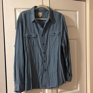 G.H. Bass & Co men’s shirt XL NWOT in Blue